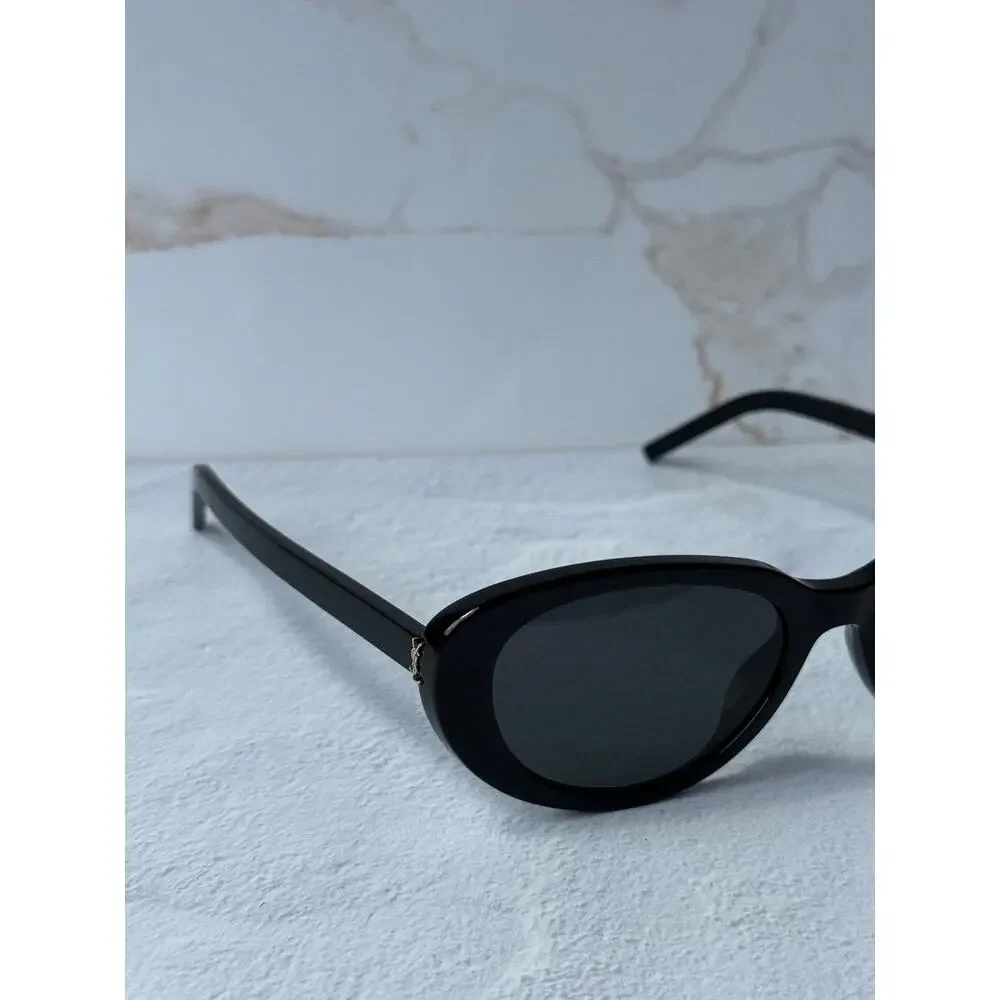 NEW Saint Laurent SL M154 Cat Eye Sunglasses in Black